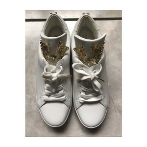Michael Kors Gold Butterflies Sneakers 🦋